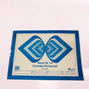 Block Din A4 Bond 115 GR Formato Horizontal