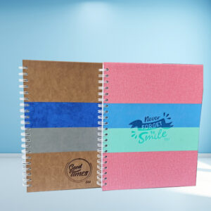 Cuaderno 7m 105 Argollado Cuero
