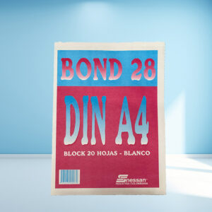 Block Bond 28 Din A4 x 20 hojas