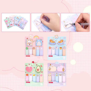 Notas Adhesivas Banderitas Cartoon 140 hojas