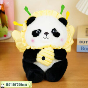 Peluche Bee Flower Panda 25cm