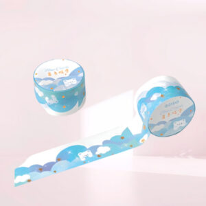 Cinta decorativa x unidad Blue color