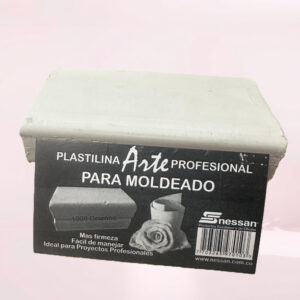Plastilina Arte Para Moldeado Profesional (Blanca)