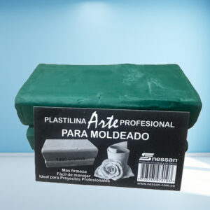 Plastilina Arte Para Moldeado Profesional (Verde)