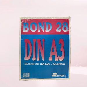 Block Bond 28 Din A3 x 20 hojas