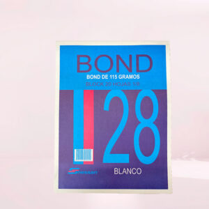Block Bond 28 1/8 x 20 hojas