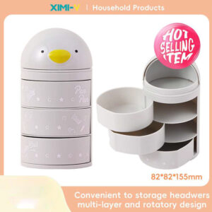 Organizador Figura Gris 3 bandejas