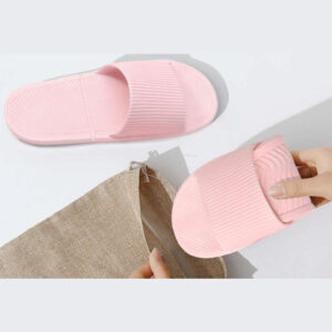 Pantufla Travel Pink