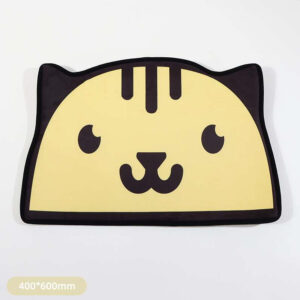 Tapete Cute Kitten Yellow